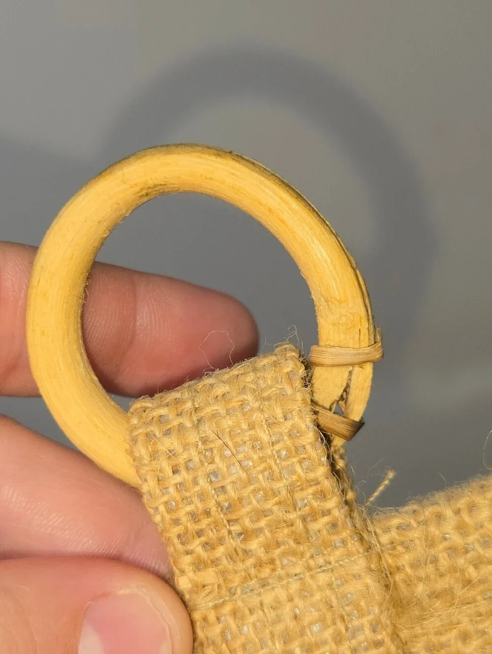 Vintage Woven Florida Mail Organizer Wall/Mail Pocket Organizer Mid Century